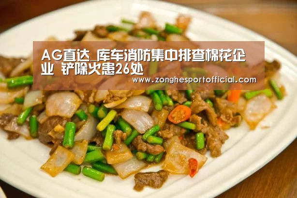 AG直达_库车消防集中排查棉花企业 铲除火患26处(图2) AG综合